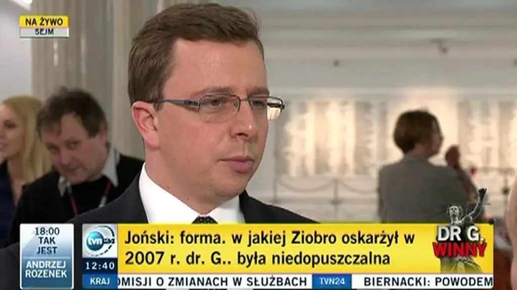 Joński: To sygnał dla lekarzy