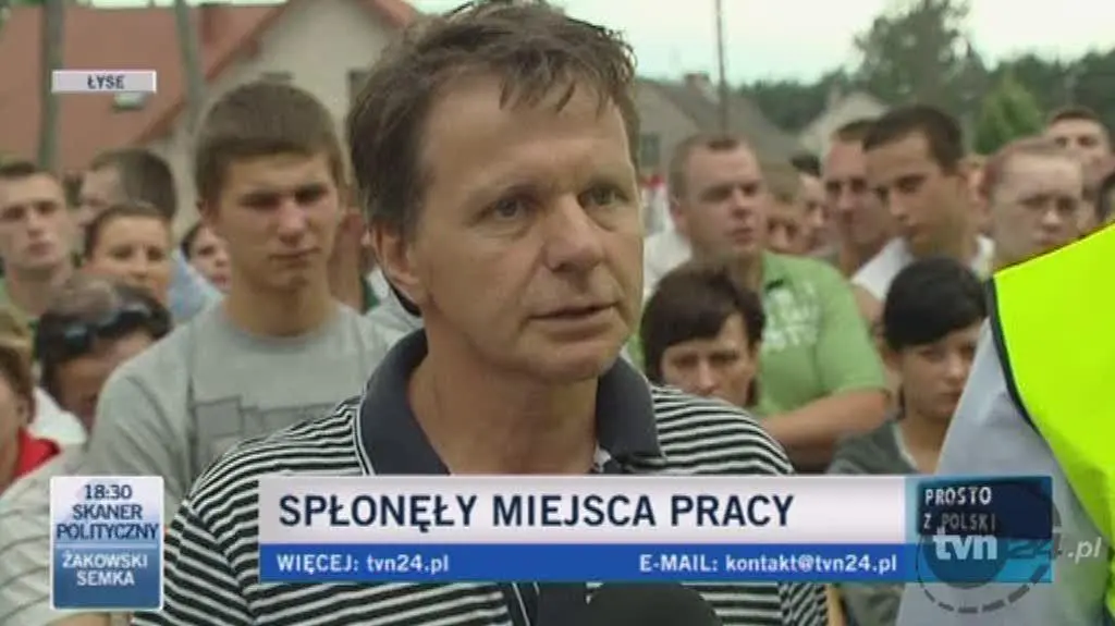 Józef Bałdyga o planach odbudowy zakładu