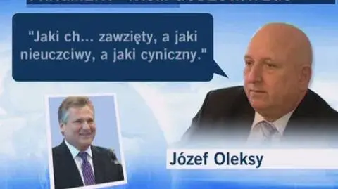 Józef Oleksy o Aleksandrze Kwaśniewskim