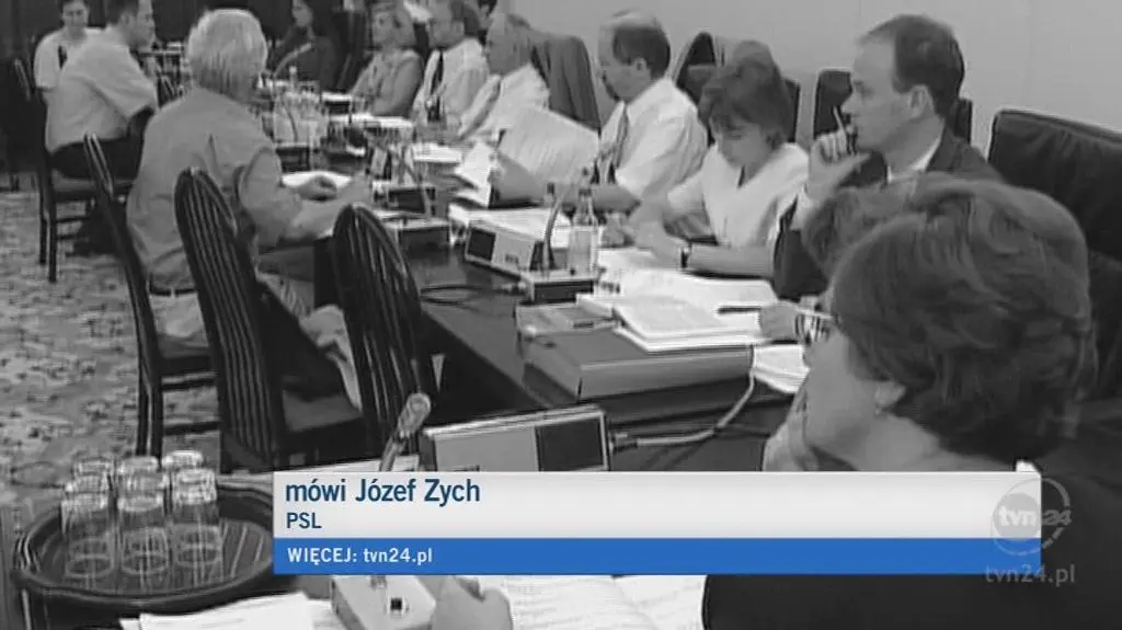 Józef Zych o zmarłym marszałku Chrzanowskim (TVN24)