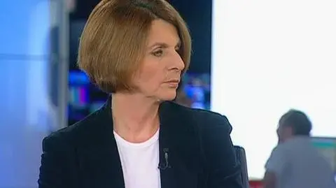Julia Pitera już w piątek wspominała o zarzutach dla Mariusza Kamińskiego (TVN24)