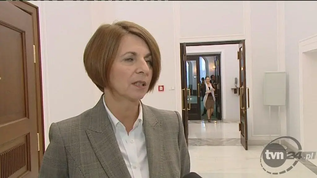 Julia Pitera mówi, że nic nie mogła zrobić ws. afery hazardowej