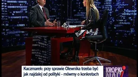 Kaczmarek: z porywaczami Olewnika musiała współpracować policja