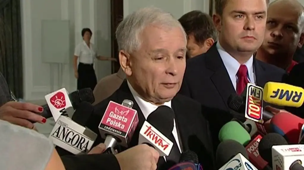 Kaczyński komentuje wystąpienie Tuska