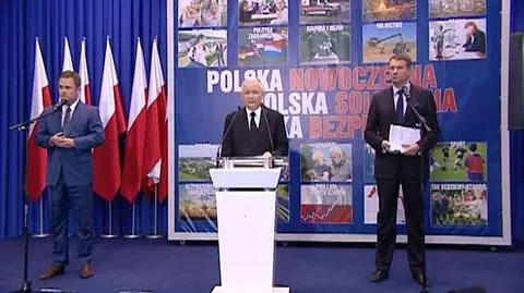 Kaczyński: Tusk sworzniem systemu nadużyć 