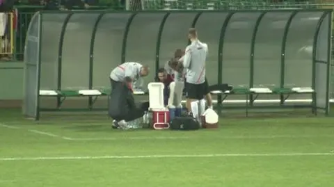 Kadra trenuje przed meczem 