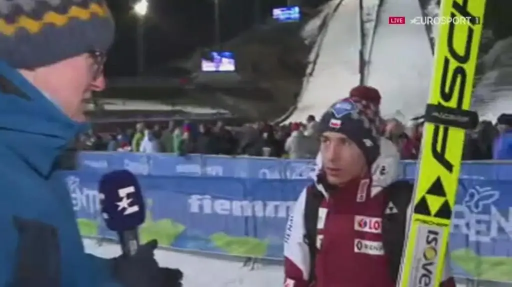 Kamil Stoch po kwalifikacjach w Predazzo