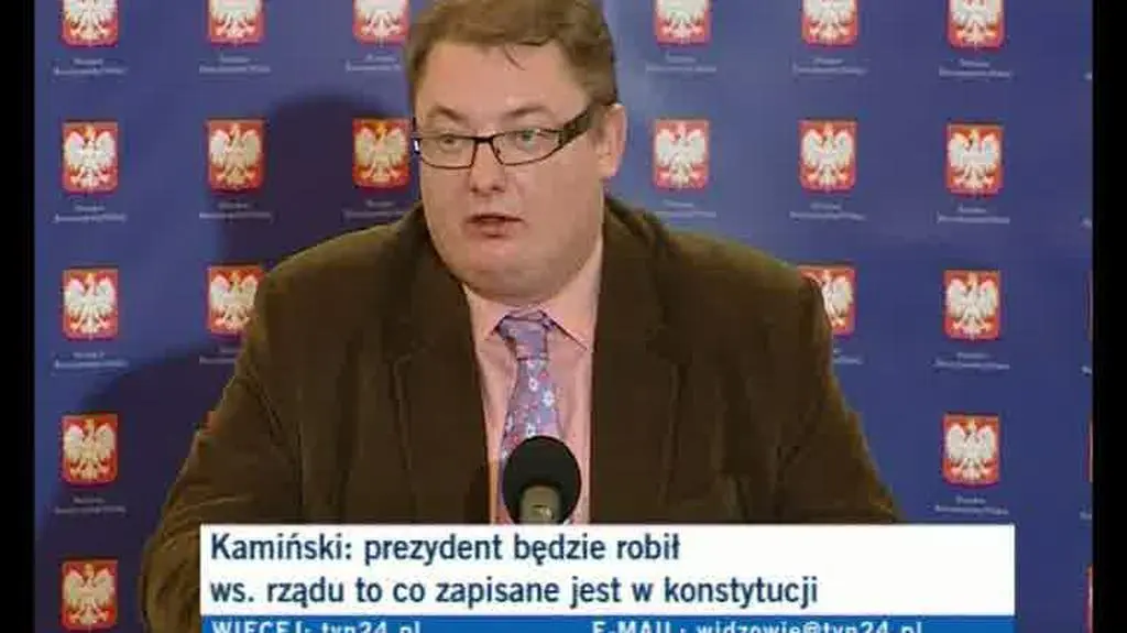 Kamiński o Aleksandrze Kwaśniewskim i terminarzu