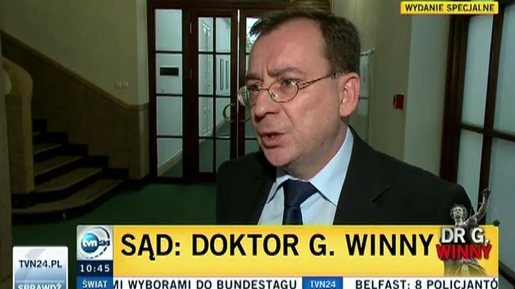 Kamiński: Ważne, że wyrok jest skazujący 