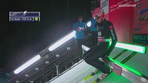 Karl Geiger wygrał w sobotę w Predazzo