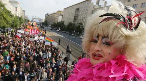 Kazimiera Szczuka i Tomasz Terlikowski w "Kropce nad i"