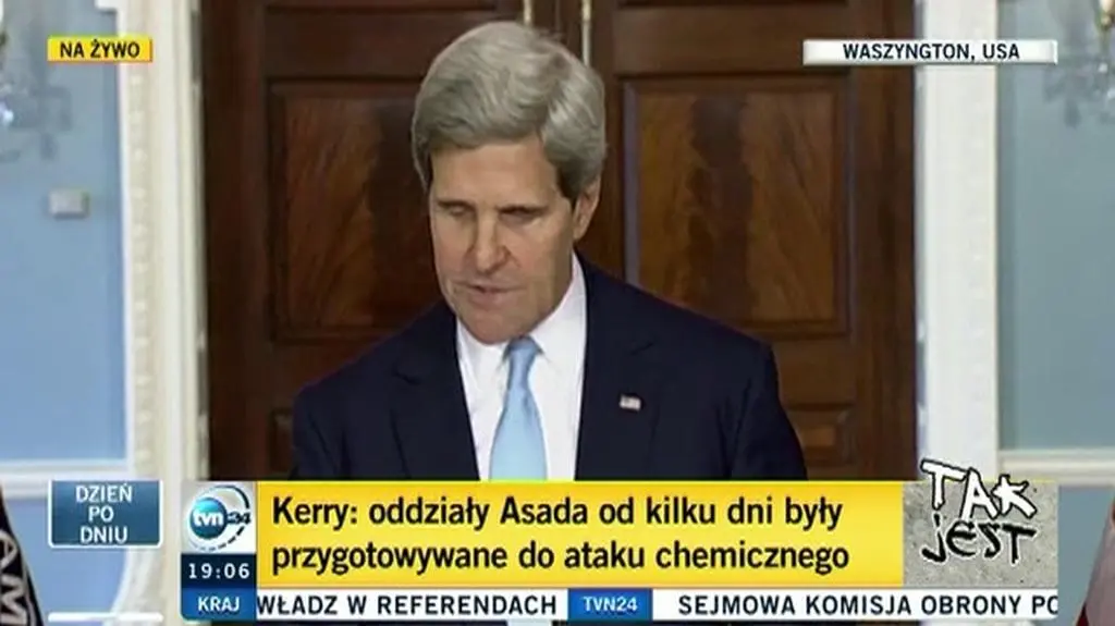 Kerry: Musi być odpowiedź