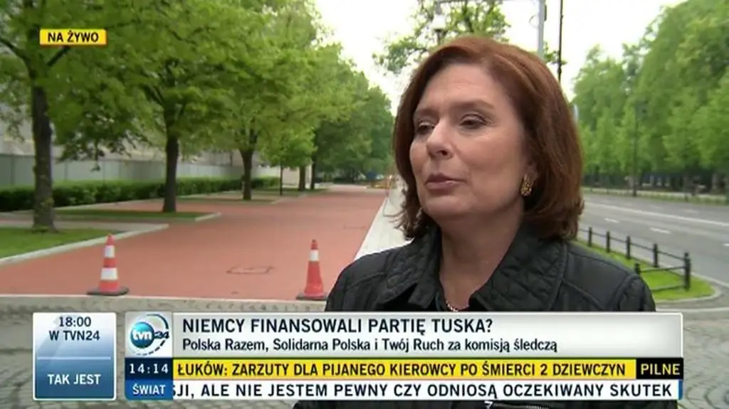 Kidawa-Błońska: Paweł Piskorski promuje swoją książkę