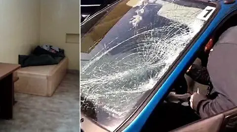 Kierowca hondy w areszcie. Policja zabezpiecza ślady w aucie