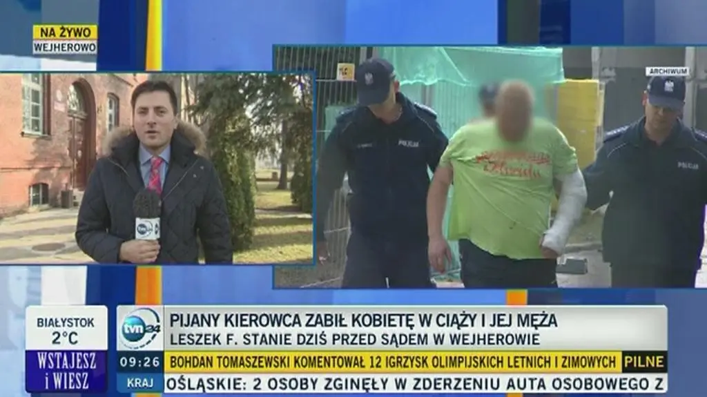 Kierowca z Wyszecina przed sądem