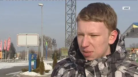Kierowcy protestują także w łódzkiem (TVN24)