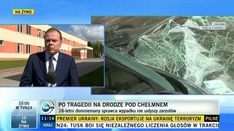 Kierujący podczas tragicznego wypadku k. Chełmna nie opuści na razie szpitala