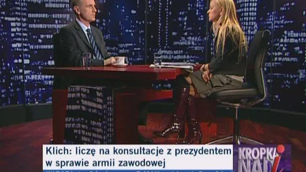 Klich: armia zawodowa w 2010 r.