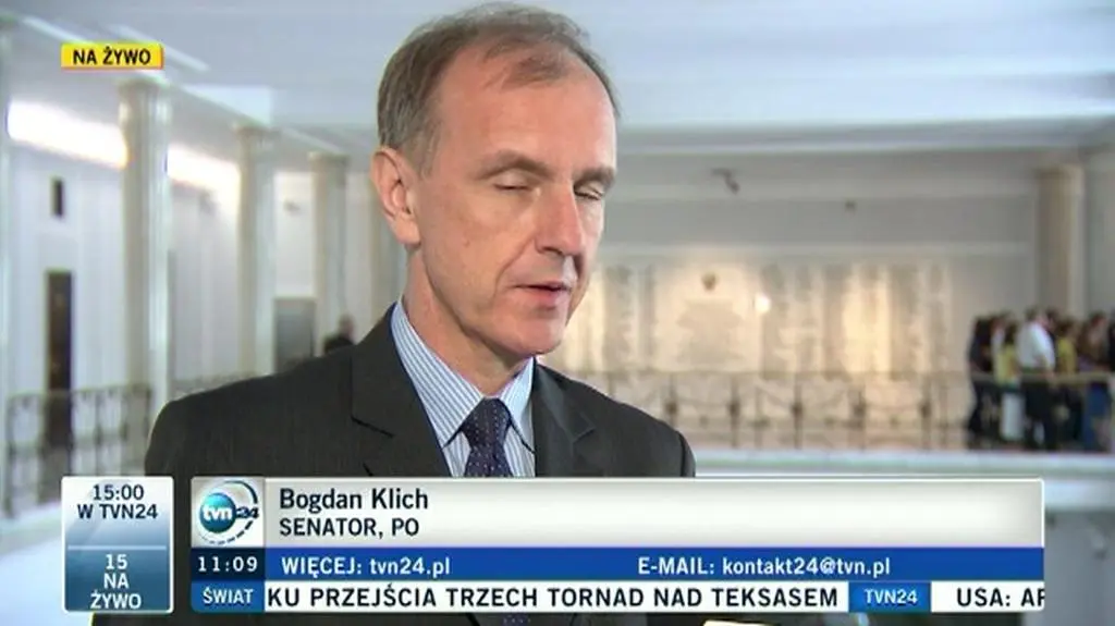 Klich: Senat naprawi błąd Sejmu 