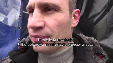 Kliczko dla TV24.pl: Ukraina teraz nie jest demokratycznym państwem
