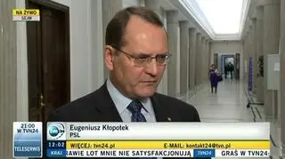 Kłopotek: Premier poniósł porażkę 