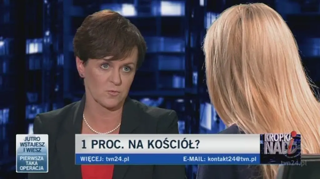 Kluzik-Rostkowska o 1 proc.