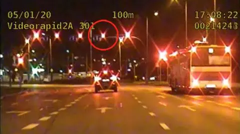 Kobieta otrzymała za swą jazdę trzy mandaty