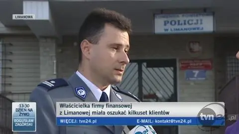 Kobieta sama zgłosiła się na policję (TVN24)