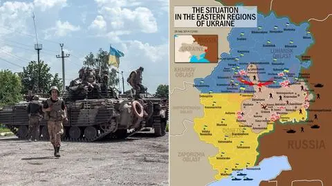 "Kocioł lisiczański" i bój w Doniecku. Rosjanie 50 km od wraku boeinga