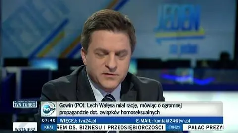 Kolejne przesłanie Gowina do PO 