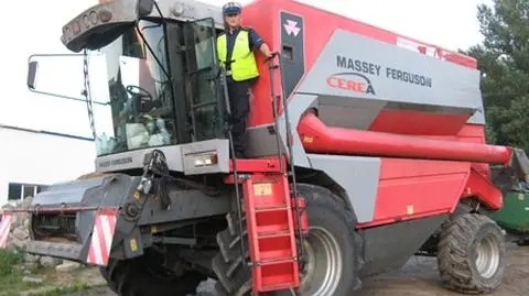 Kombajnem nad morze. 2,7 promila