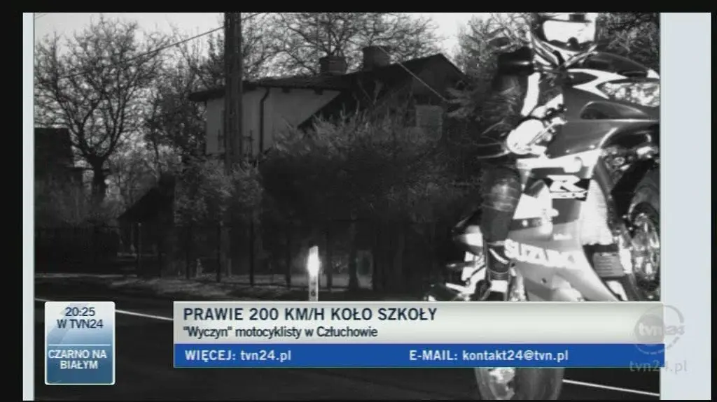 Komendant straży gminnej o poszukiwaniach pirata (TVN24)