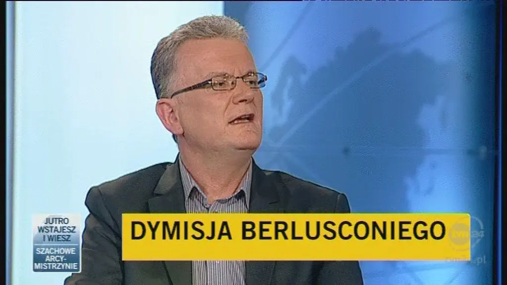 Komentarze o dymisji Berlusconiego