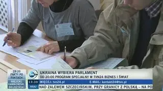 Komisje wyborcze na Ukrainie odnotowują wysoką frekwencję