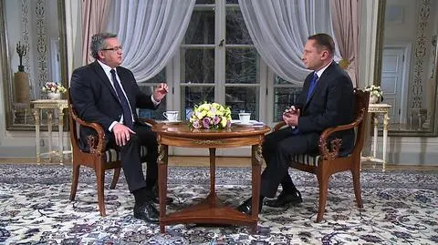 Komorowski: decyzję o kandydowaniu ogłoszę w styczniu lub w lutym