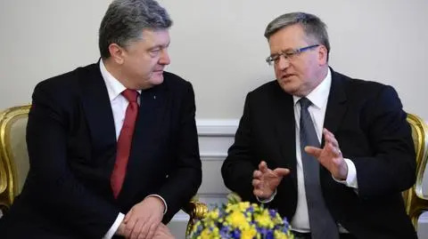 Komorowski: jesteśmy gotowi sprzedawać Ukrainie broń