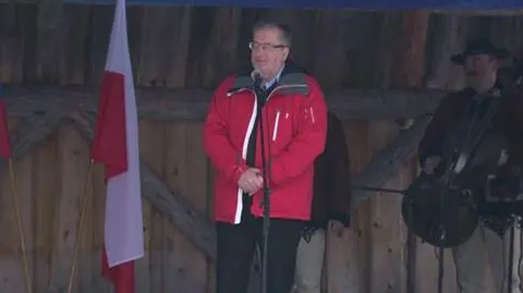 Komorowski o igrzyskach olimpijskich w Polsce