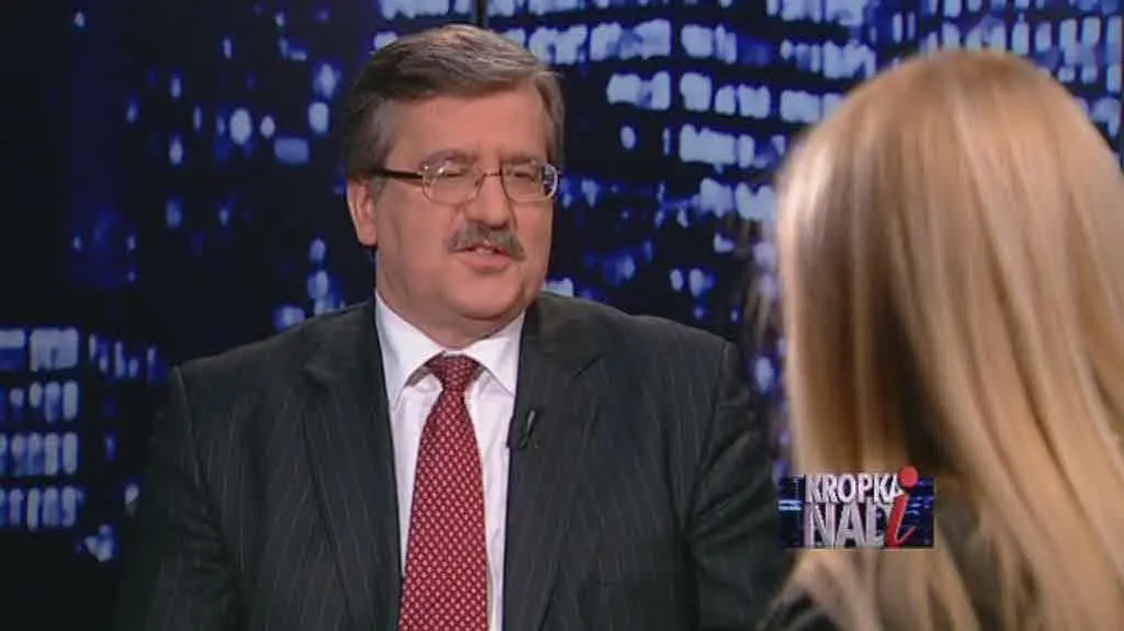 Komorowski o "polityce miłości" PiS