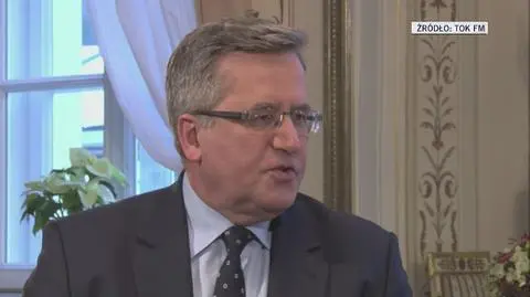Komorowski o sprawie Macierewicza. "Upiekło się coś, co nie powinno się upiec"