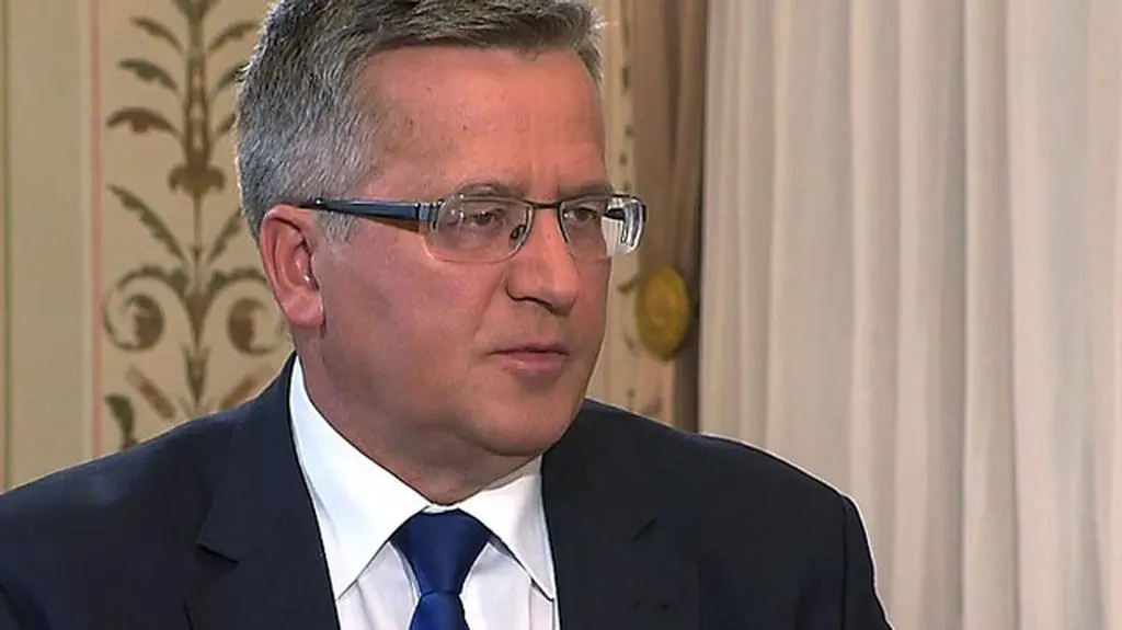 Komorowski o Syrii: "Najpierw dowody"