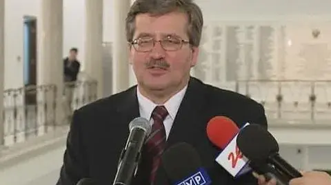 Komorowski obiecuje udogodnienia dla dziennikarzy