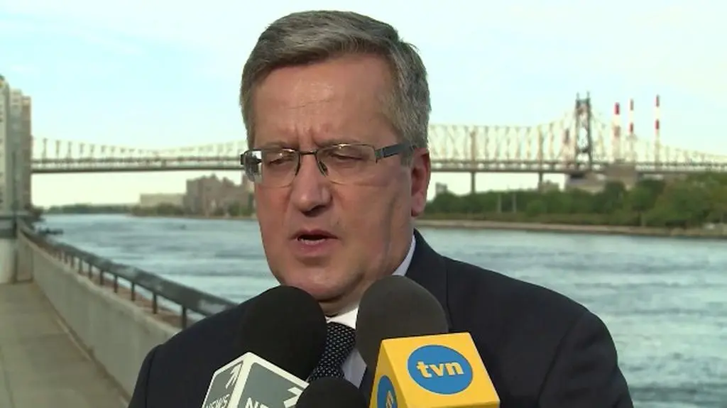Komorowski: Polska ubiega się o niestałe członkostwo w RB ONZ