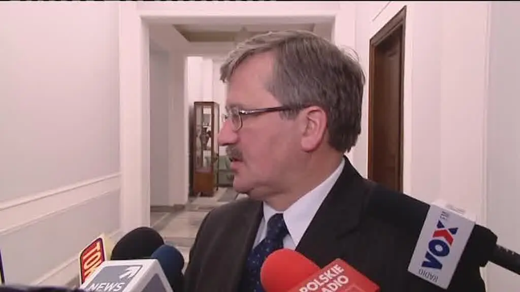 Komorowski: prezydent zawetował ustawę