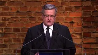 Komorowski: Tu runęła kiedyś nasza cywilizacja