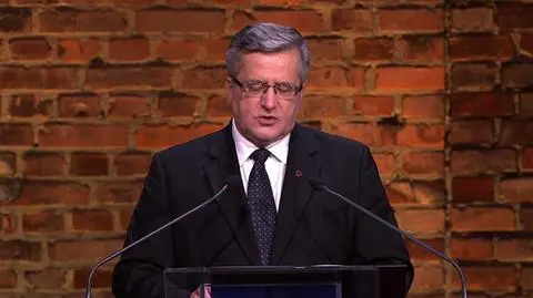 Komorowski: Tu runęła kiedyś nasza cywilizacja