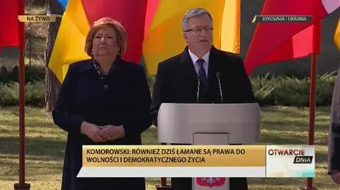 Komorowski w Bykowni
