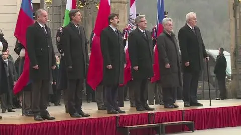 Komorowski w Pradze: w sprawie Ukrainy wszyscy myślimy podobnie