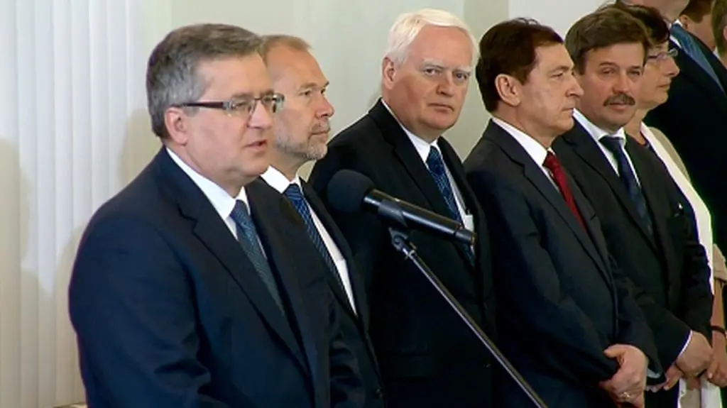 Komorowski życzy sukcesu Biernackiemu