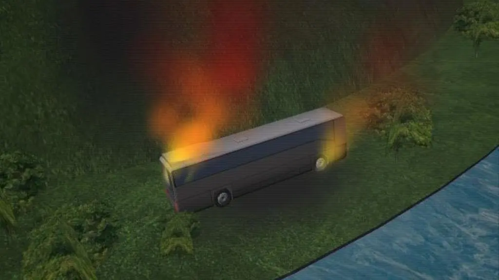 Komputerowa symulacja wypadku pod Grenoble