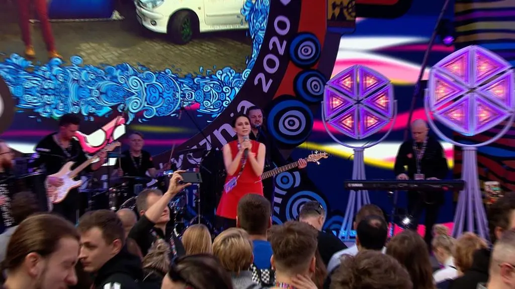 Koncert Renaty Przemyk na scenie WOŚP